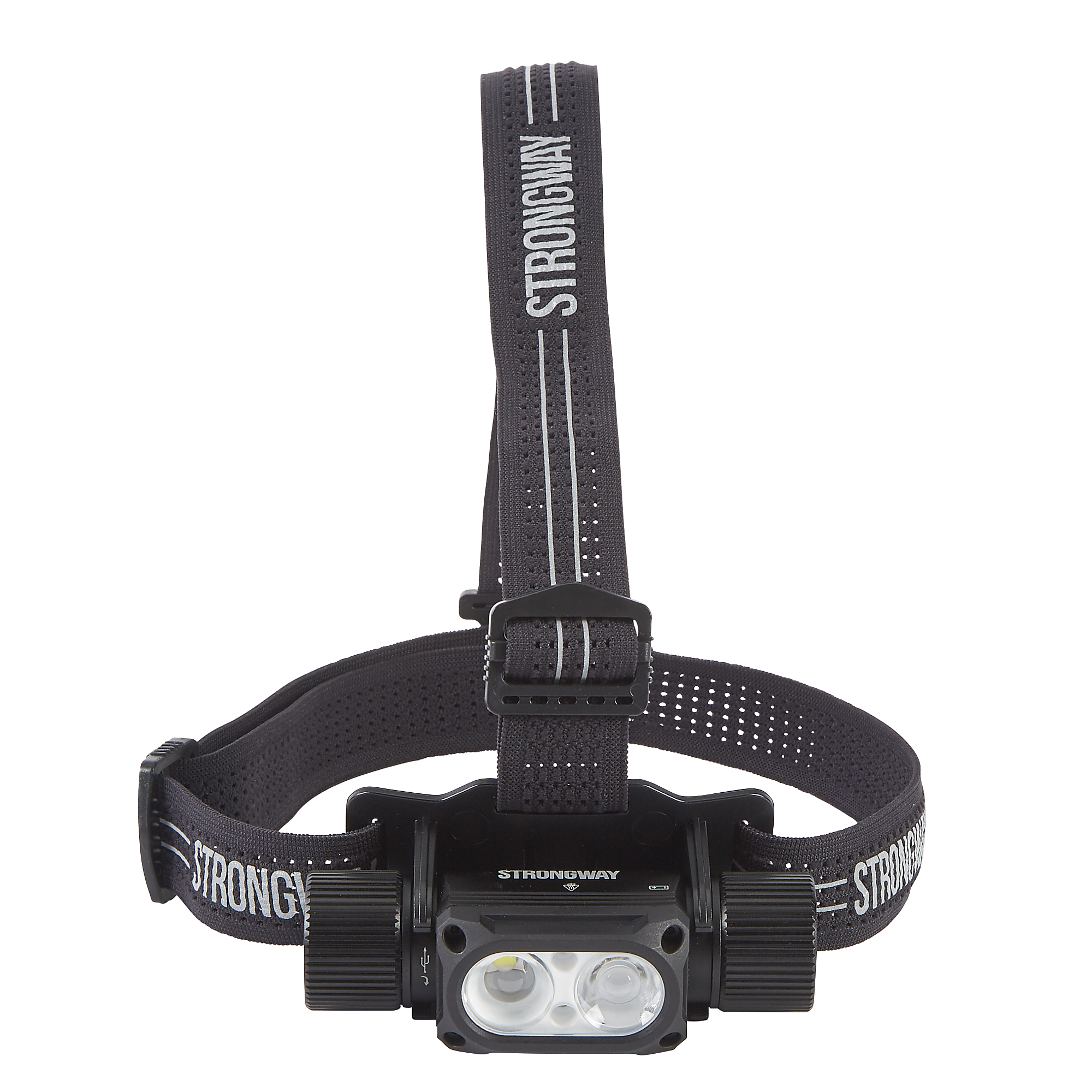 Strongway Multicolor Rechargeable LED Headlamp, 1200 Lumens, 12 Watts